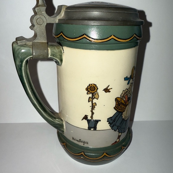 Vintage Mettlach beer stein Ceramic 3090 - Picture 2 of 14